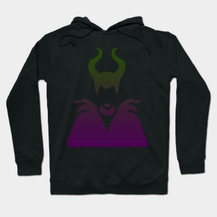 Maleficent Ombre / Purple and Green Hoodie